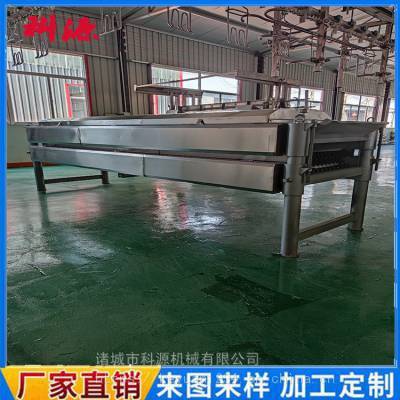 鸡鸭鹅屠宰设备 一整套杀鸡屠宰流水线需要多少钱 家禽屠宰宰杀脱毛烫毛设备